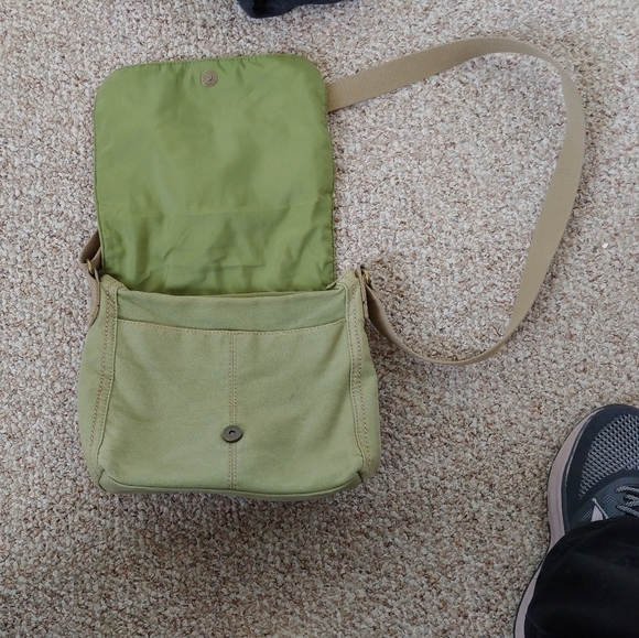 Relic Cotton Green Cross-Body Bag Thick Strap - Picture 2 of 8